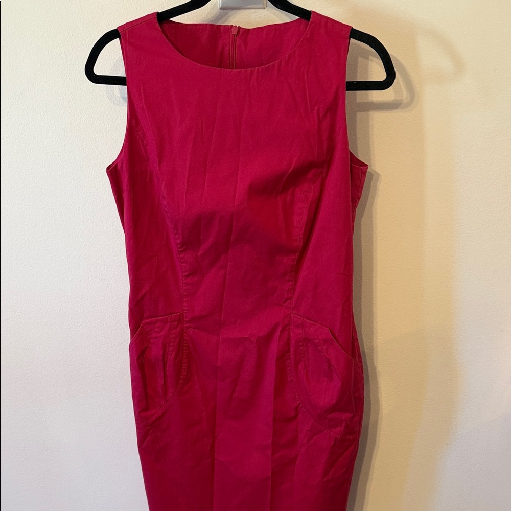 Chic Sleeveless Pink Mini Dress